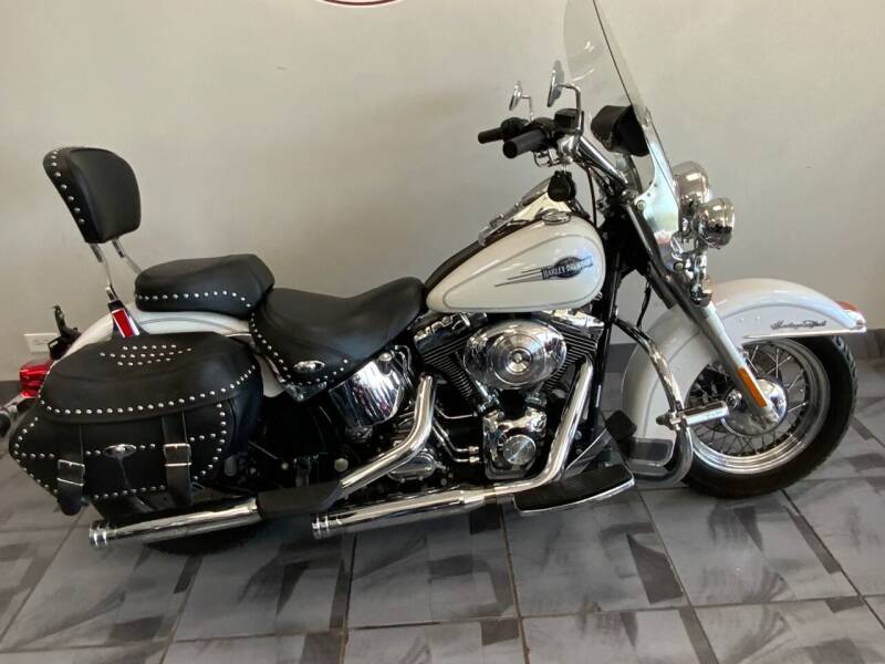 2005 Harley-Davidson FLSTC HERITAGE SOFTAIL for sale at CHICAGO CYCLES & MOTORSPORTS INC. in Stone Park IL