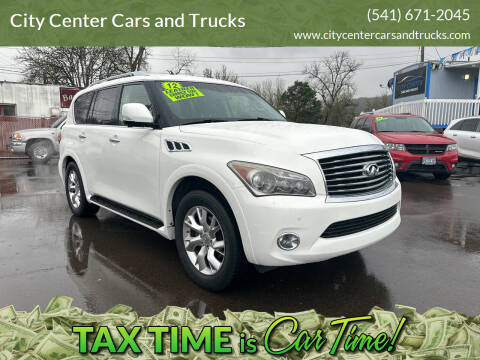 2012 Infiniti QX56 for sale at City Center Cars and Trucks in Roseburg OR