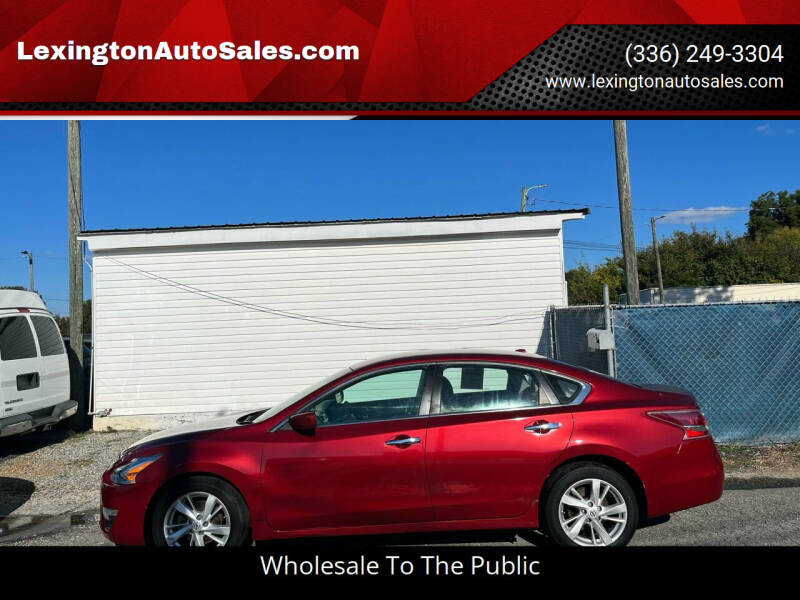 2013 Nissan Altima for sale at LexingtonAutoSales.com in Lexington NC