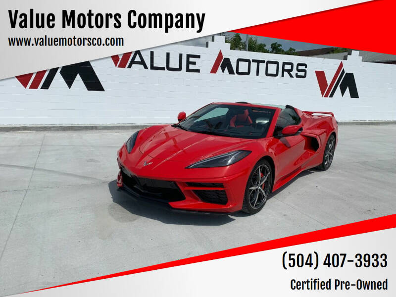 2020 Chevrolet Corvette for sale at Value Motors Company in Marrero LA