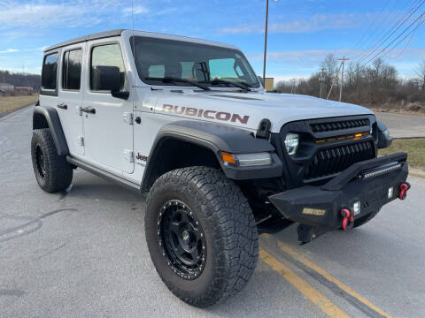 2018 Jeep Wrangler Unlimited for sale at Jim's Hometown Auto Sales LLC in Cambridge OH