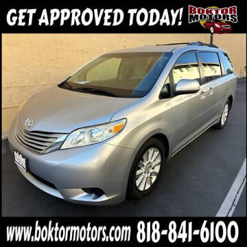 2015 Toyota Sienna for sale at Boktor Motors in North Hollywood CA