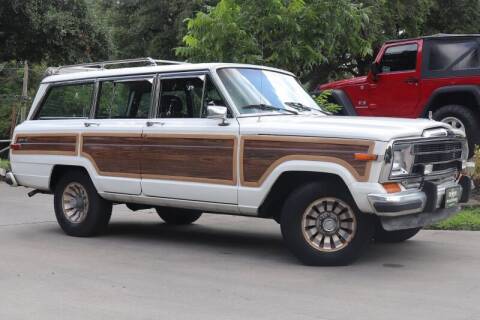 1987 Jeep Grand Wagoneer for sale at SELECT JEEPS INC in League City TX