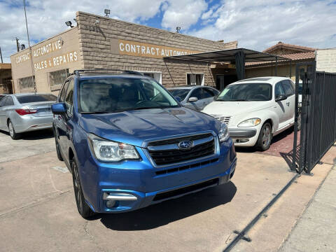 2017 Subaru Forester for sale at CONTRACT AUTOMOTIVE in Las Vegas NV