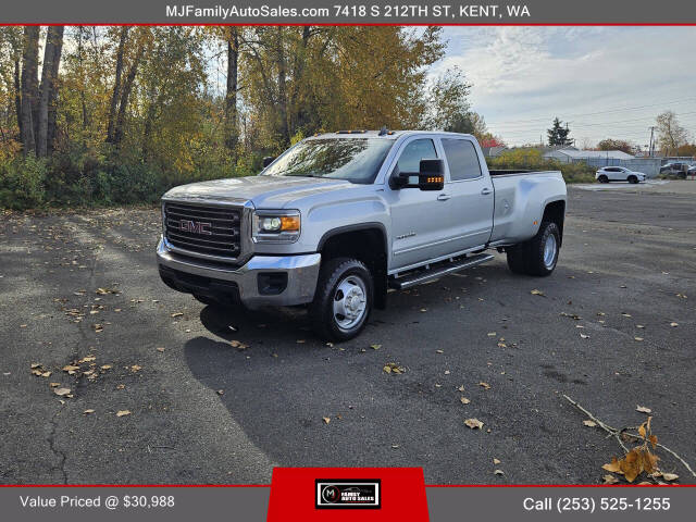 2019 GMC Sierra 3500HD for sale at MJ FAMILY AUTO SALES in Kent, WA