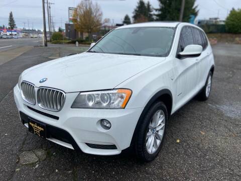 2014 BMW X3 for sale at Bright Star Motors in Tacoma WA