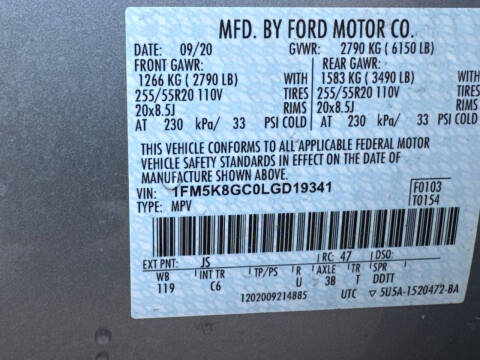 2020 Ford Explorer ST