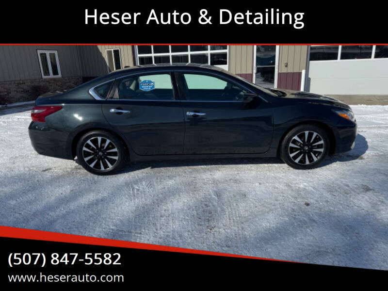 2018 Nissan Altima for sale at Heser Auto & Detailing in Jackson MN