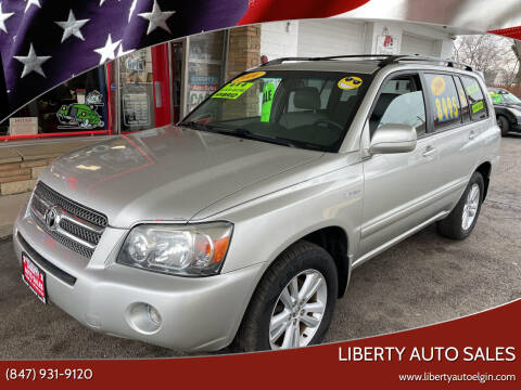 2006 Toyota Highlander Hybrid for sale at Liberty Auto Sales in Elgin IL