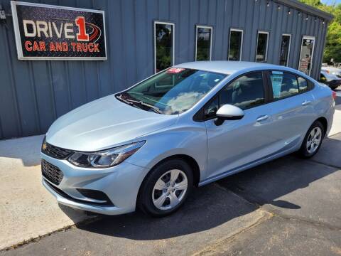 2017 Chevrolet Cruze for sale at DRIVE 1 CAR AND TRUCK in Springfield OH