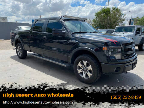 2013 Ford F-150 for sale at High Desert Auto Wholesale in Albuquerque NM