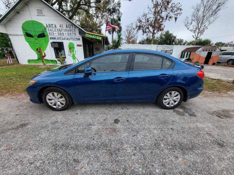 2012 Honda Civic for sale at Area 41 Auto Sales & Finance in Land O Lakes FL