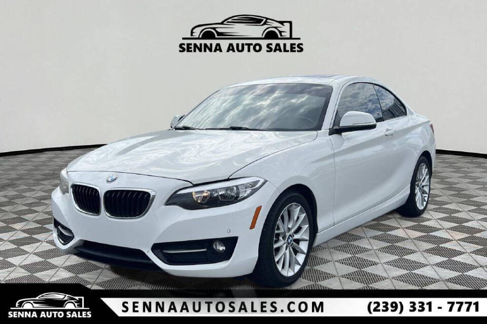 2016 BMW 2 Series for sale at SENNA AUTO SALES in Naples, FL