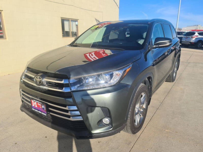 2017 Toyota Highlander for sale at HG Auto Inc in South Sioux City NE