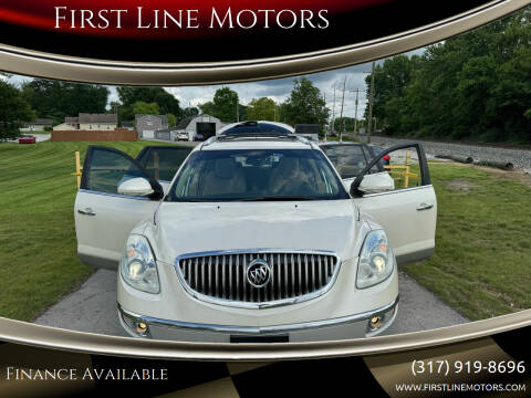 2011 Buick Enclave for sale at First Line Motors in Brownsburg IN