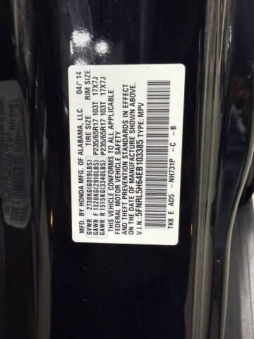 2014 Honda Odyssey EX-L