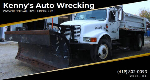 2002 International 4900 for sale at Kenny's Auto Wrecking in Lima OH