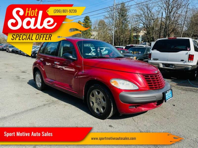 2003 Chrysler PT Cruiser for sale at Sport Motive Auto Sales in Seattle WA