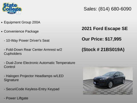 2021 Ford Escape SE