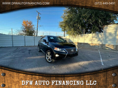 2013 Lexus RX 350 for sale at Bad Credit Call Fadi in Dallas TX