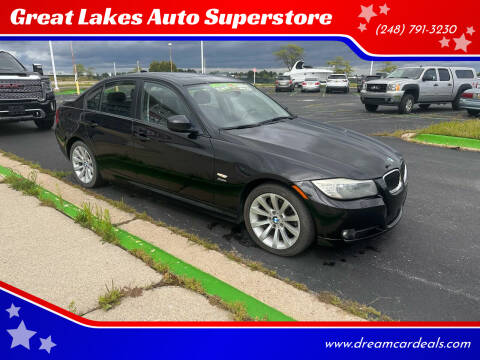 2011 BMW 3 Series for sale at Great Lakes Auto Superstore in Waterford Township MI
