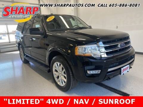 2017 Ford Expedition for sale at Sharp Automotive in Watertown SD