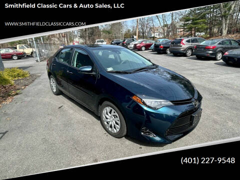 2017 Toyota Corolla for sale at Smithfield Classic Cars & Auto Sales, LLC in Smithfield RI