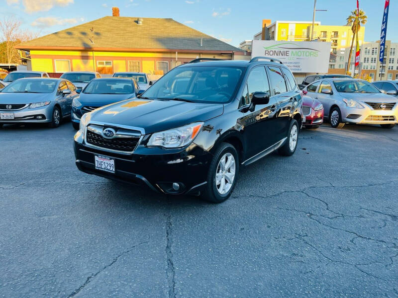 2015 Subaru Forester for sale at Ronnie Motors LLC in San Jose CA