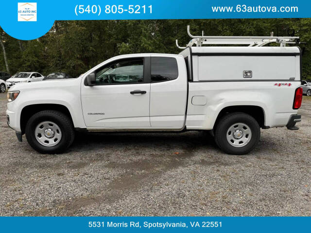 2016 Chevrolet Colorado for sale at 63 Auto Inc in Spotsylvania, VA