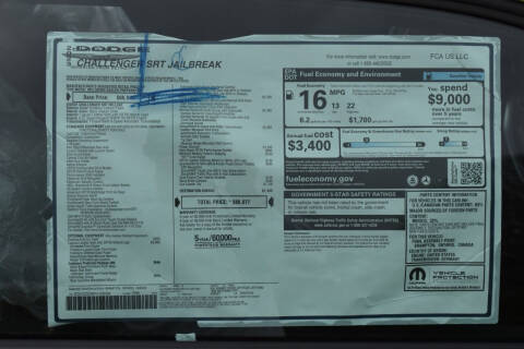 2023 Dodge Challenger SRT Hellcat Jailbreak