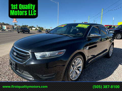 2017 Ford Taurus for sale at 1st Quality Motors LLC in Gallup NM