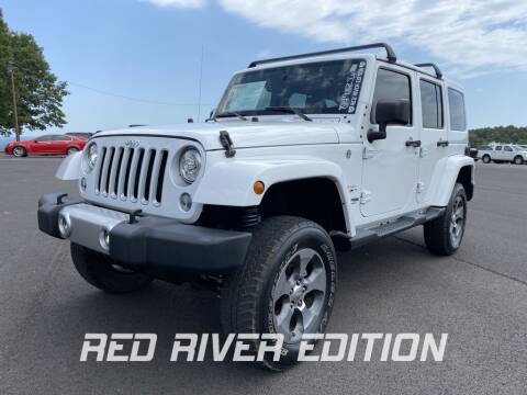 2018 Jeep Wrangler JK Unlimited for sale at RED RIVER DODGE - Red River of Malvern in Malvern AR