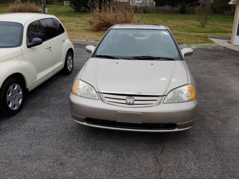 2002 Honda Civic for sale at K & P Used Cars, Inc. in Philadelphia TN