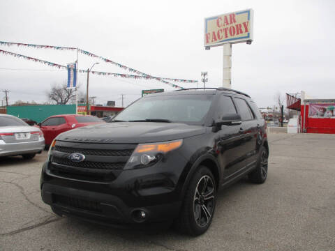 2015 Ford Explorer for sale at CAR FACTORY S in Oklahoma City OK