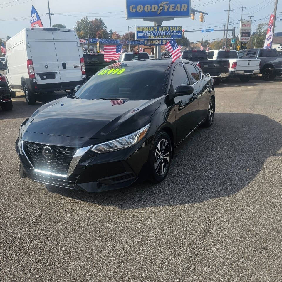 2021 Nissan Sentra for sale at Norman's Auto Sales in Cleveland, OH