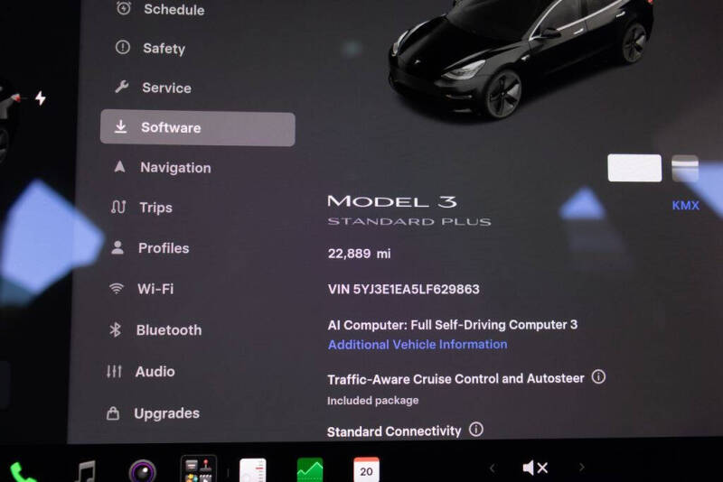 2020 Tesla Model 3 Standard Range Plus