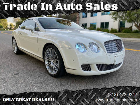 2008 Bentley Continental for sale at Trade In Auto Sales in Van Nuys CA