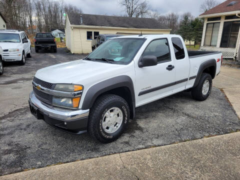 2004 Chevrolet Colorado for sale at Motorsports Motors LLC in Youngstown OH