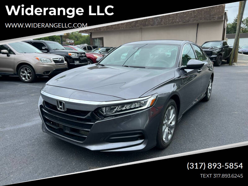 2018 Honda Accord for sale at Widerange LLC in Greenwood IN