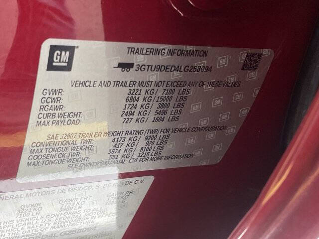 2020 GMC Sierra 1500