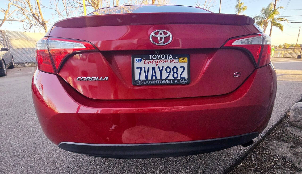 2016 Toyota Corolla for sale at High Rev Autos in Fontana, CA