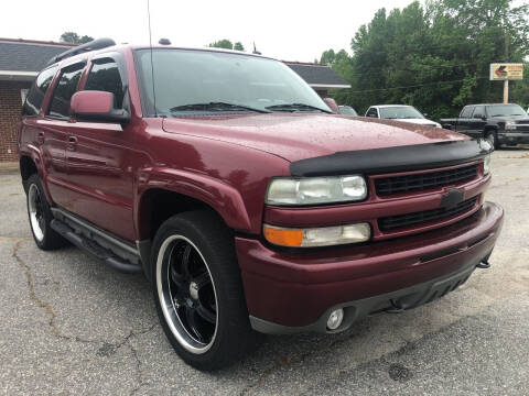 2004 Chevrolet Tahoe for sale at Creekside Automotive in Lexington NC