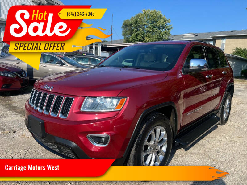 2014 Jeep Grand Cherokee for sale at Carriage Motors West in Fox Lake IL