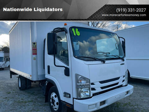 2016 Isuzu NPR for sale at Nationwide Liquidators in Angier NC