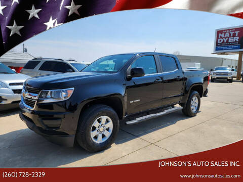 2019 Chevrolet Colorado for sale at Johnson's Auto Sales Inc. in Decatur IN