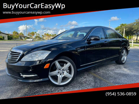 2011 Mercedes-Benz S-Class for sale at BuyYourCarEasyWp in West Park FL
