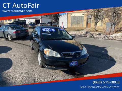 2008 Toyota Corolla for sale at CT AutoFair in West Hartford CT