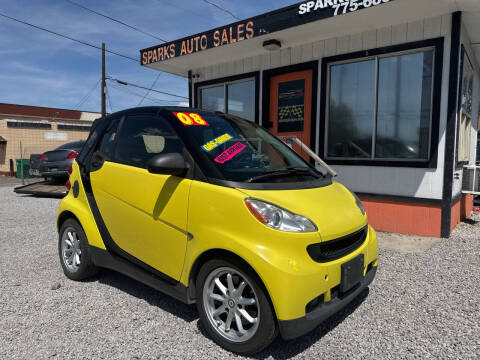 2008 Smart fortwo passion cabrio