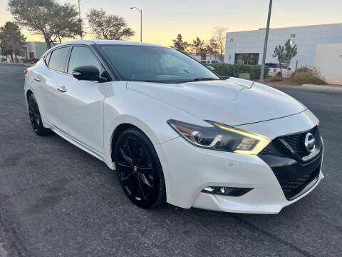 2018 Nissan Maxima for sale at Fairway Rent-A-Car Sales & Repairs in Las Vegas NV