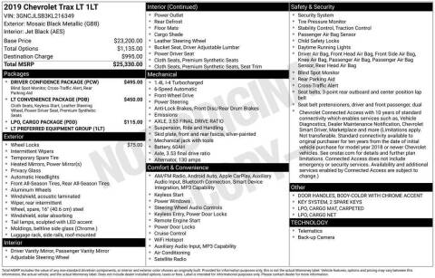 2019 Chevrolet Trax LT